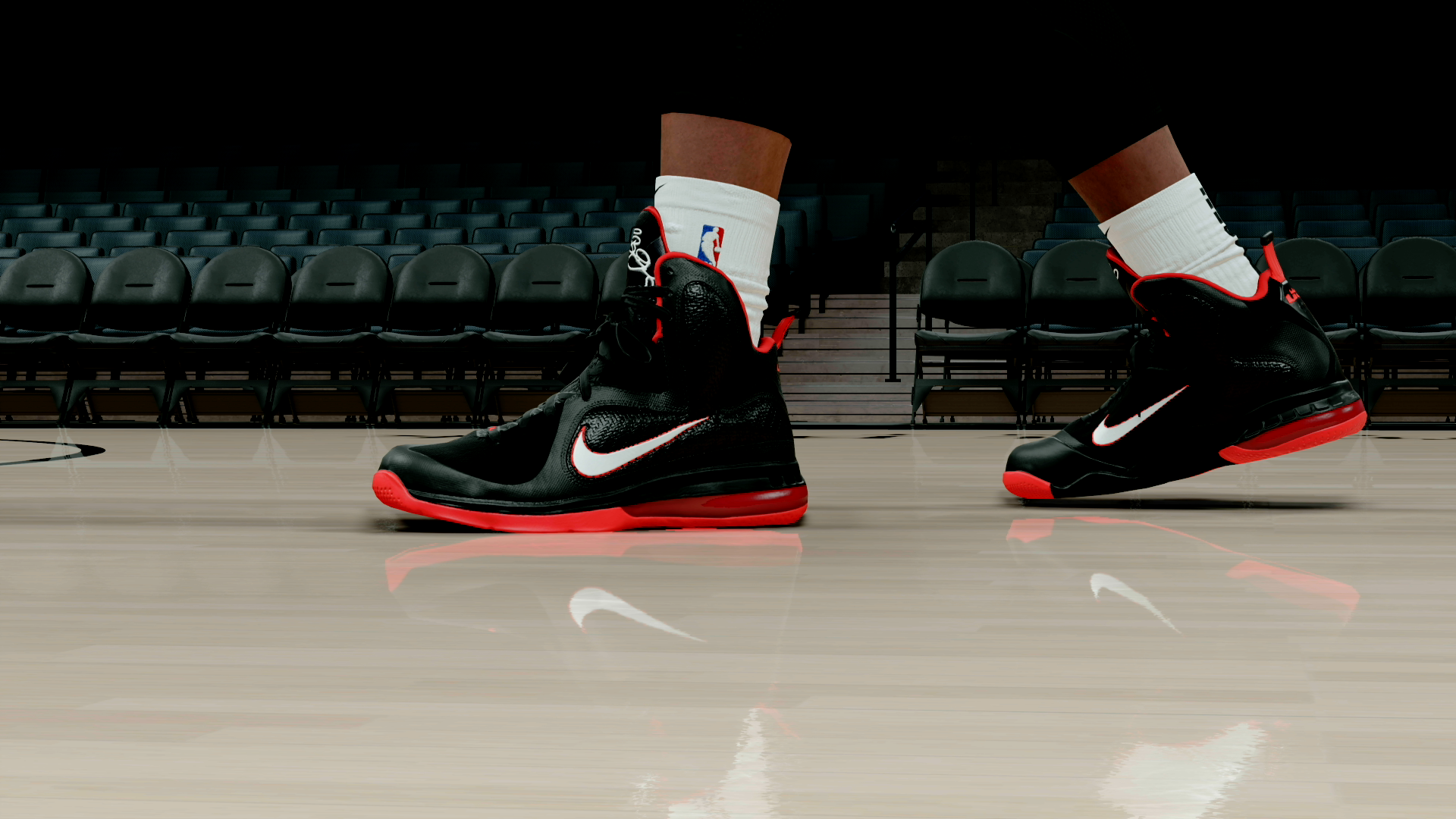 LeBron 9 Black Red