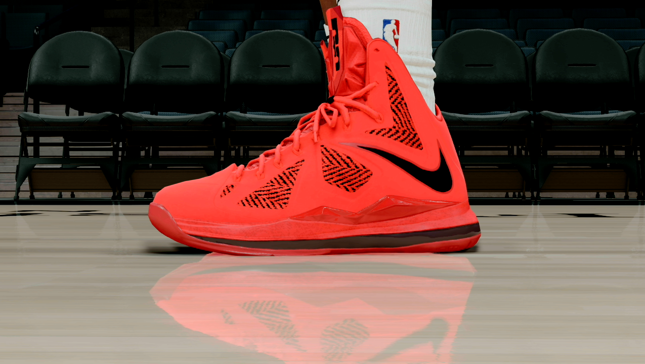 LeBron 10 Red Suede