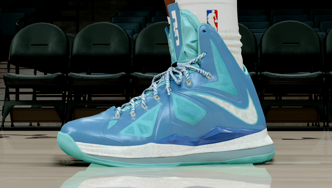 LeBron 10 Blue Diamond