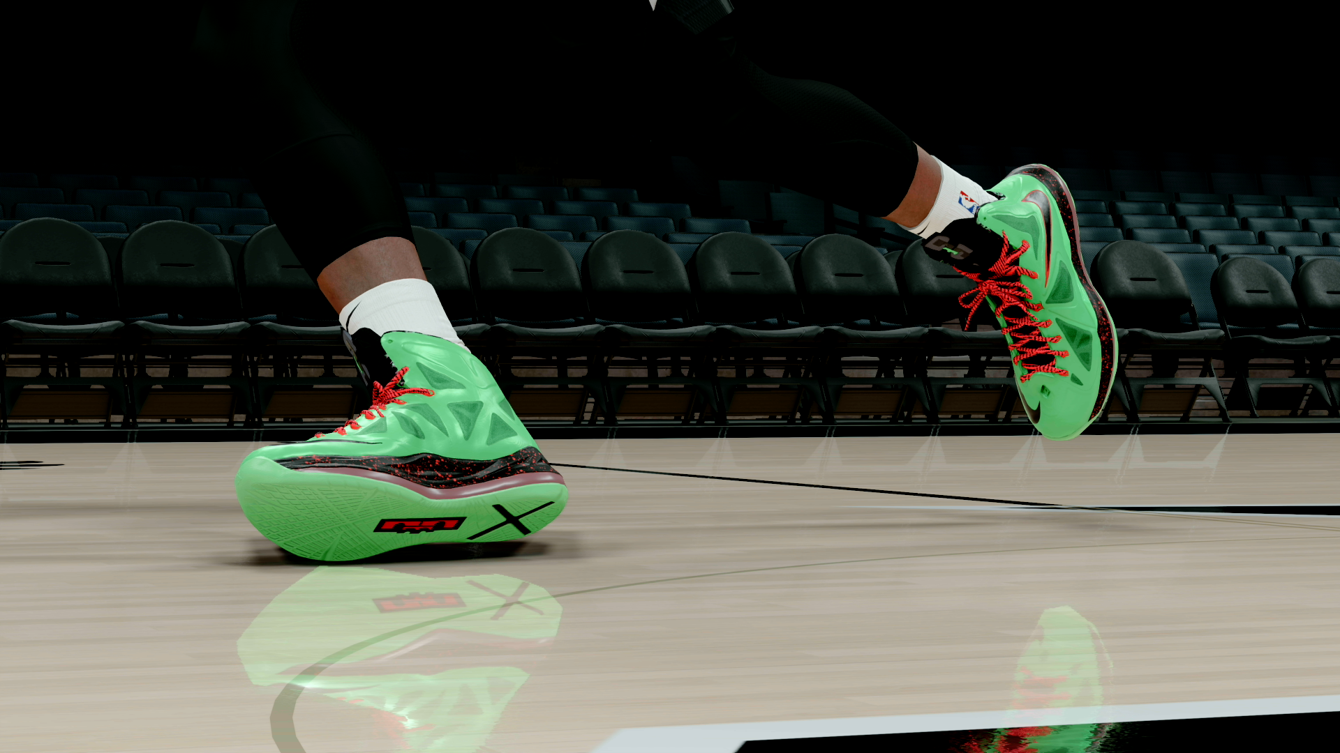 LeBron 10 Cutting Jade