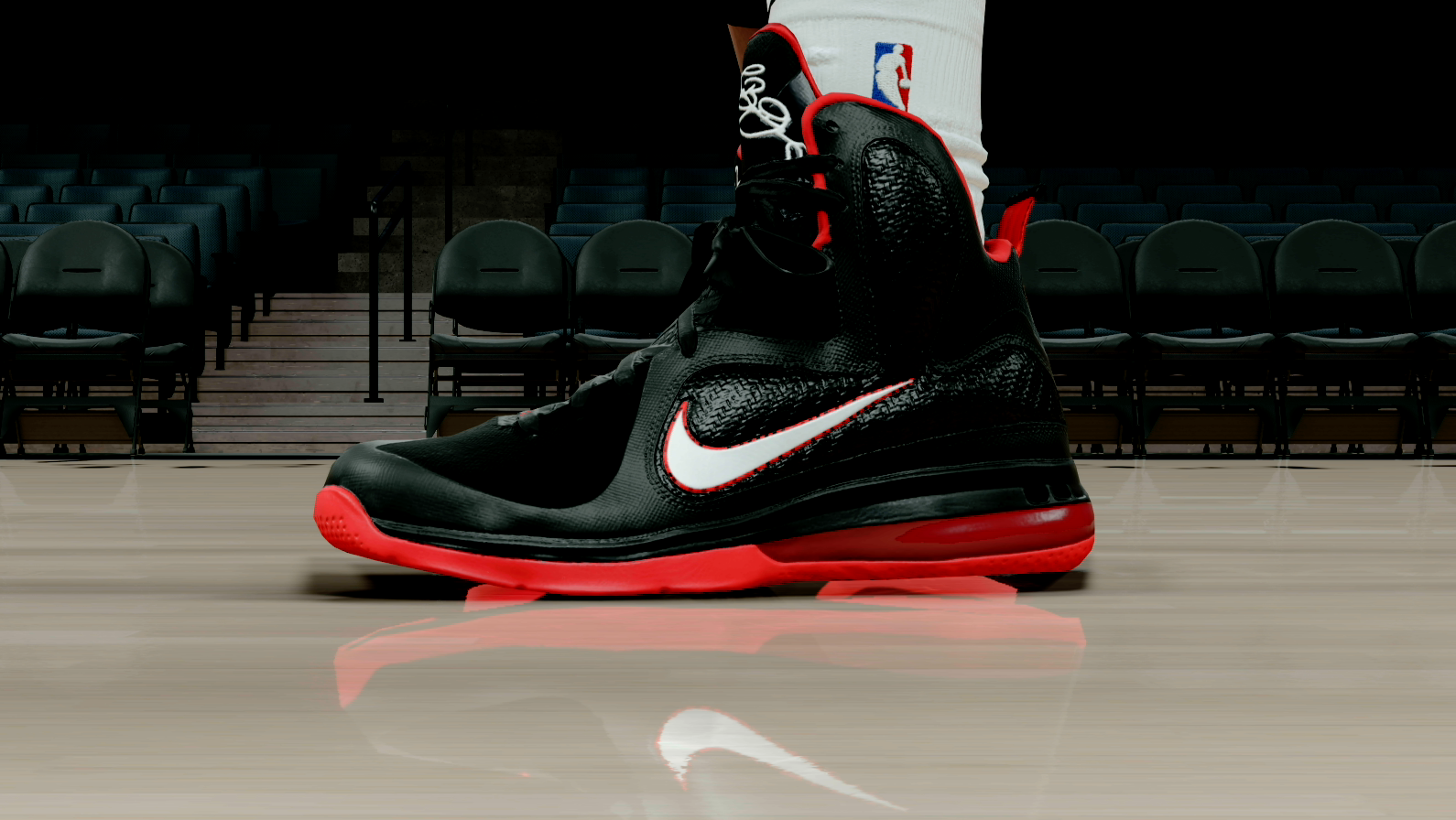 LeBron 9 Black Red