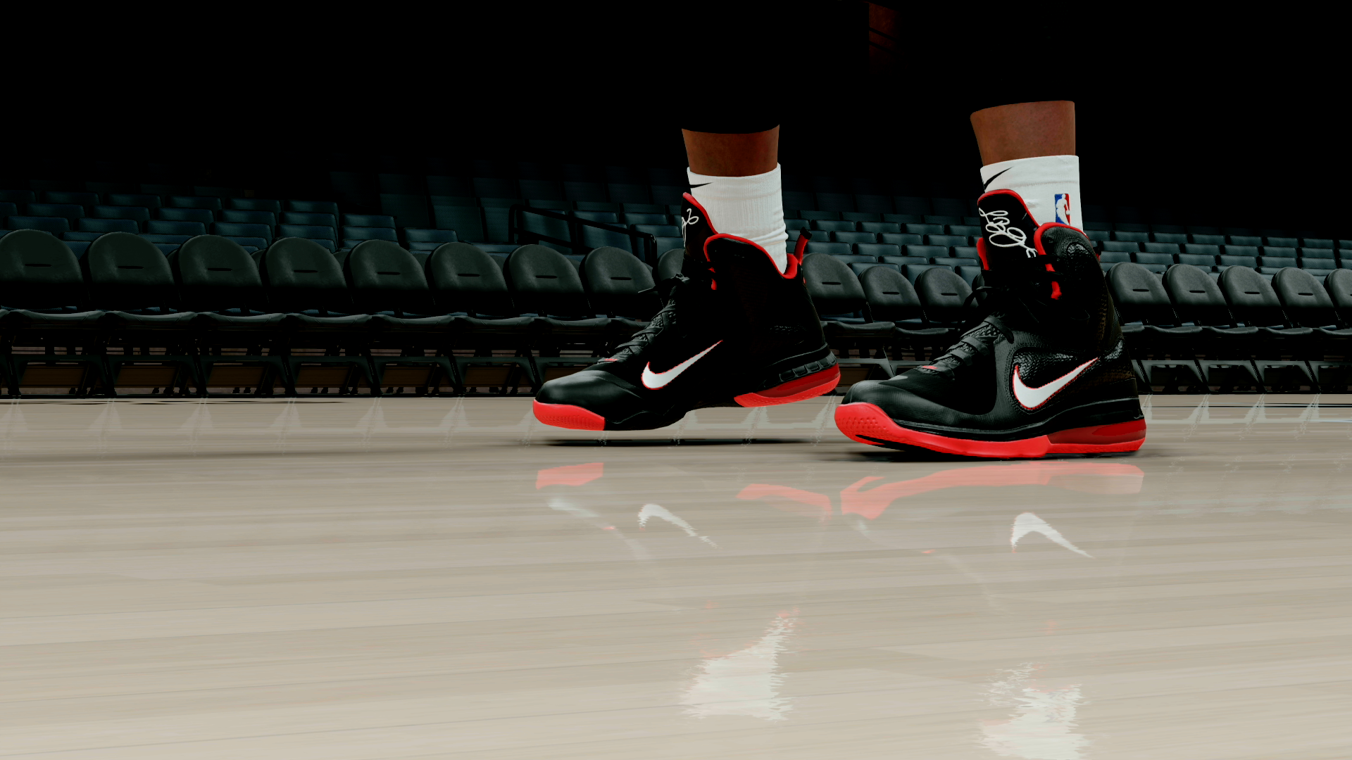 LeBron 9 Black Red