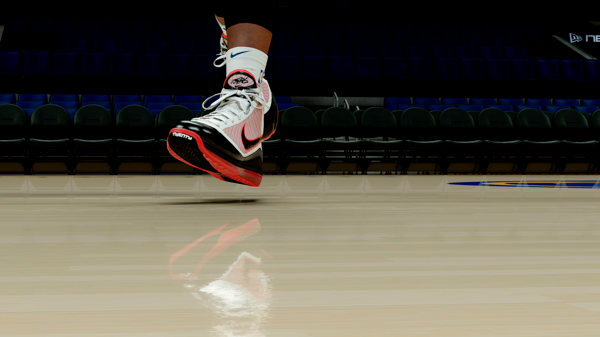 LeBron 7 White Red Black