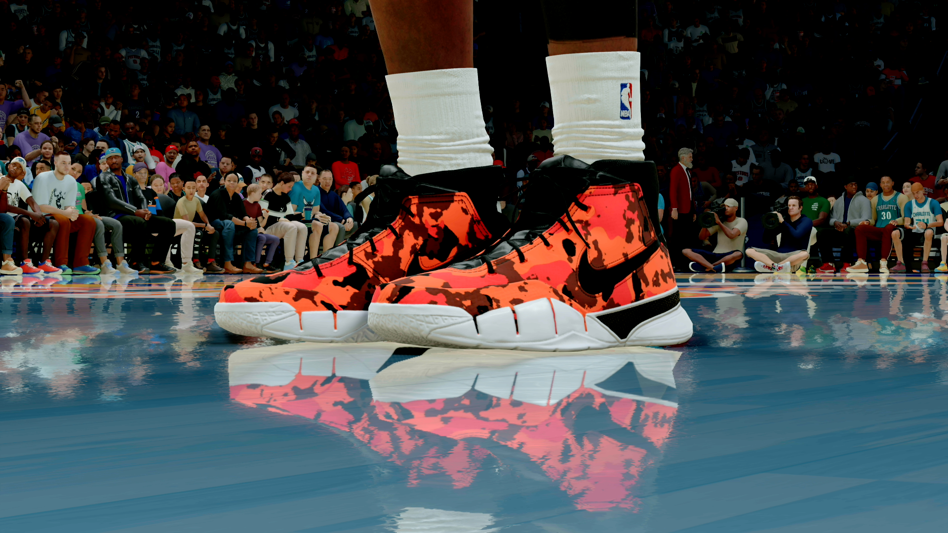 Kobe 1  UNDFTD Orange Camo