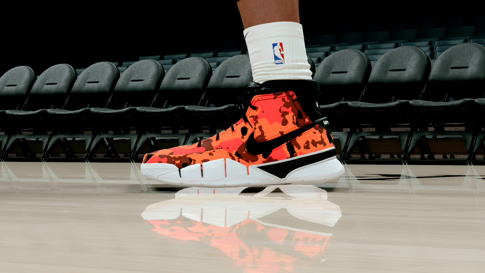 Kobe 1  UNDFTD Orange Camo