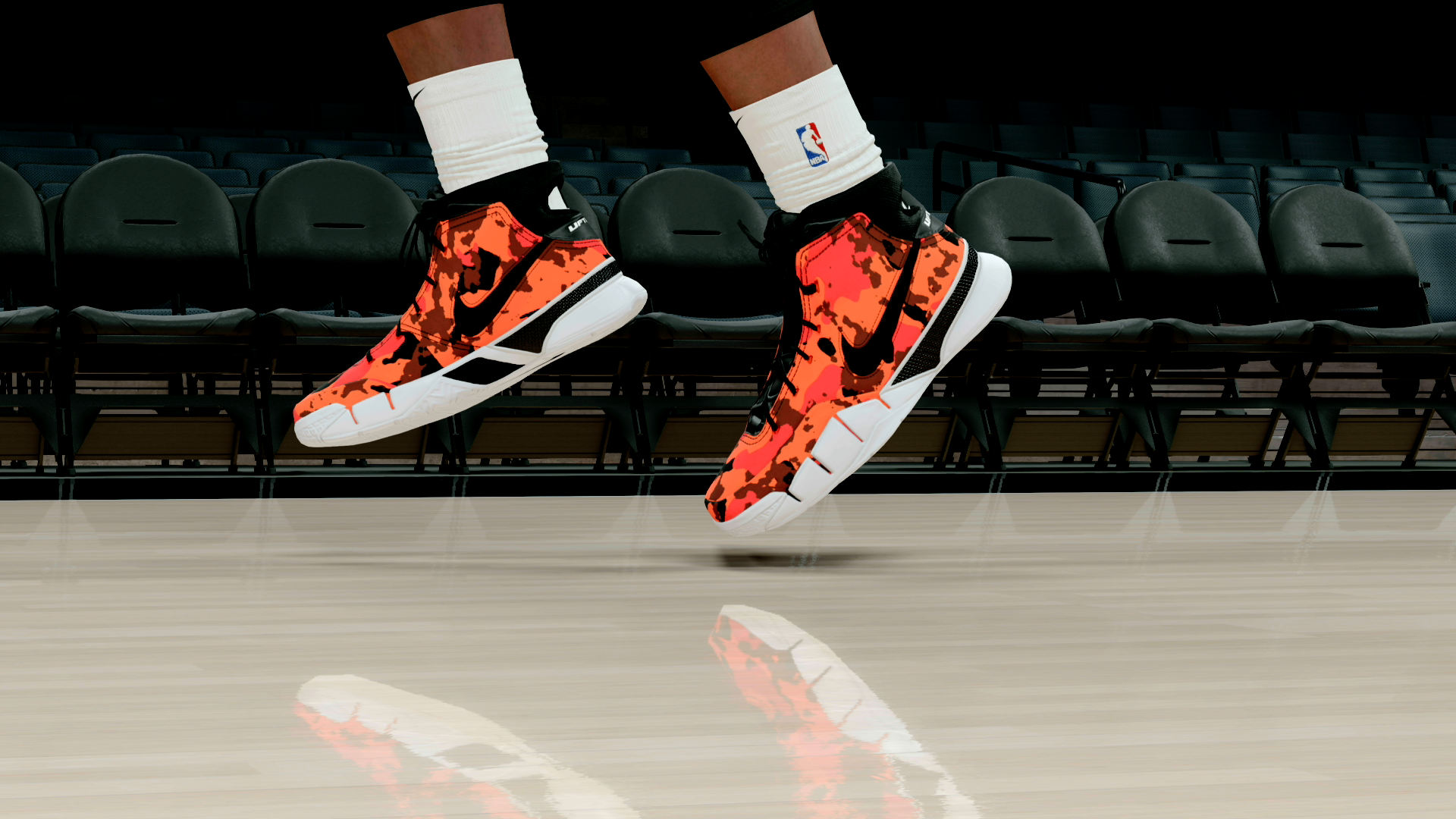 Kobe 1  UNDFTD Orange Camo