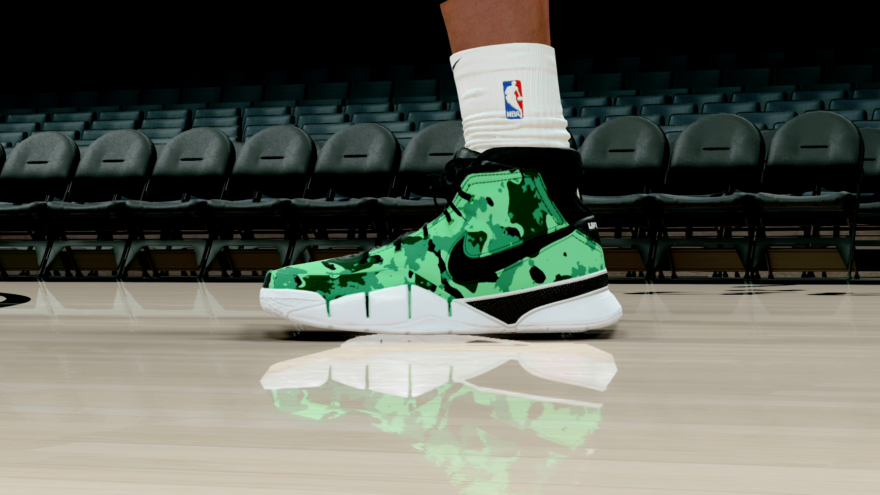 Kobe 1 UNDFTD Green Camo
