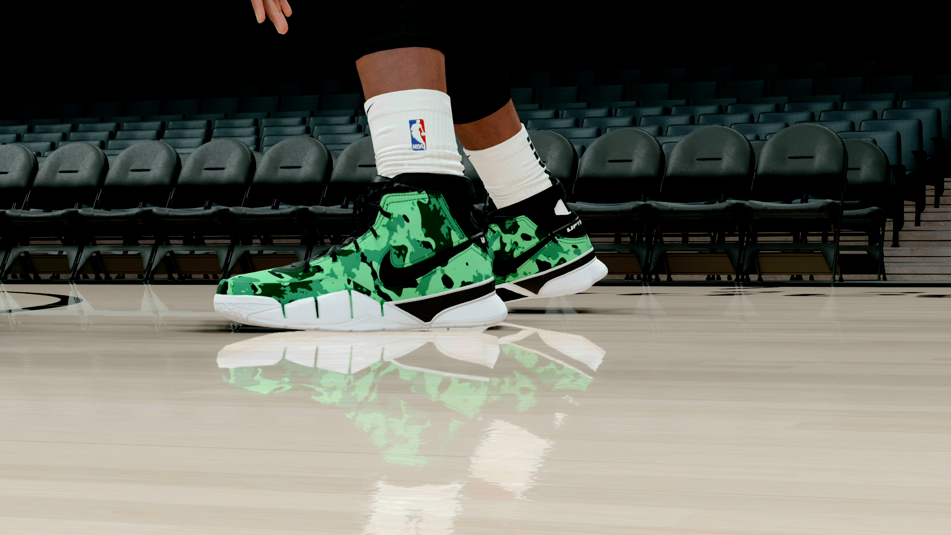 Kobe 1 UNDFTD Green Camo