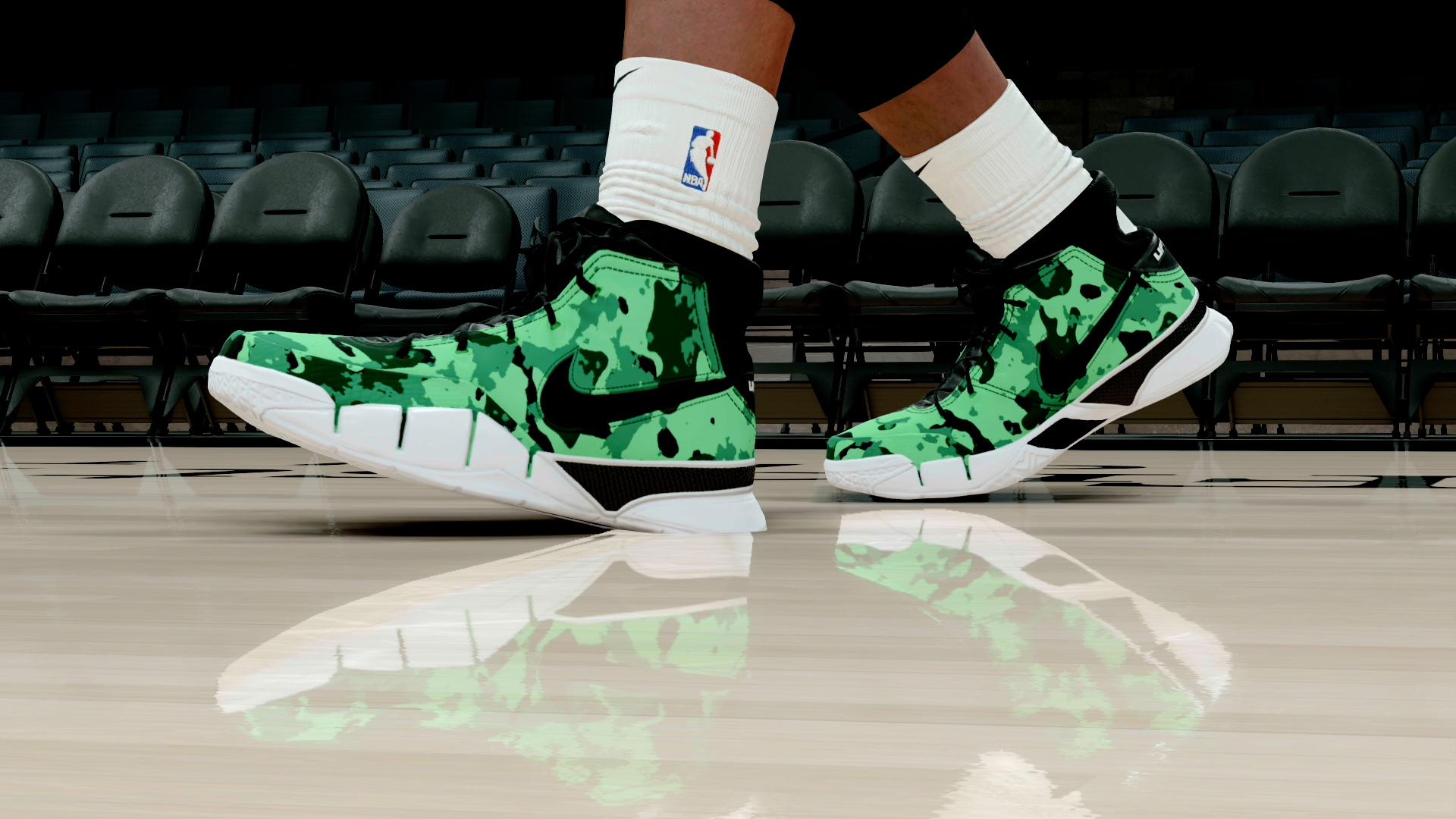 Kobe 1 UNDFTD Green Camo