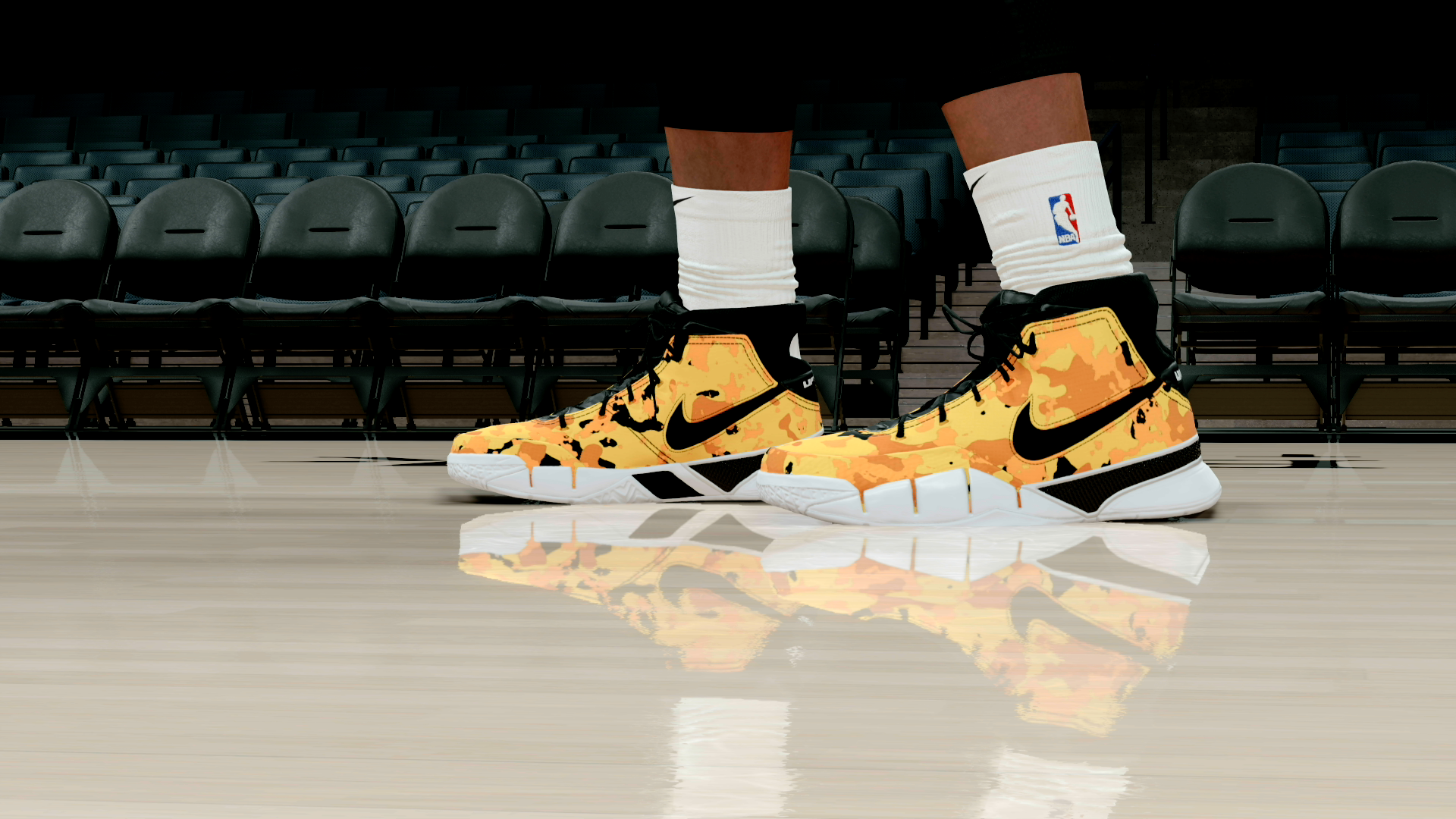 Kobe 1 UNDFTD Yellow Camo