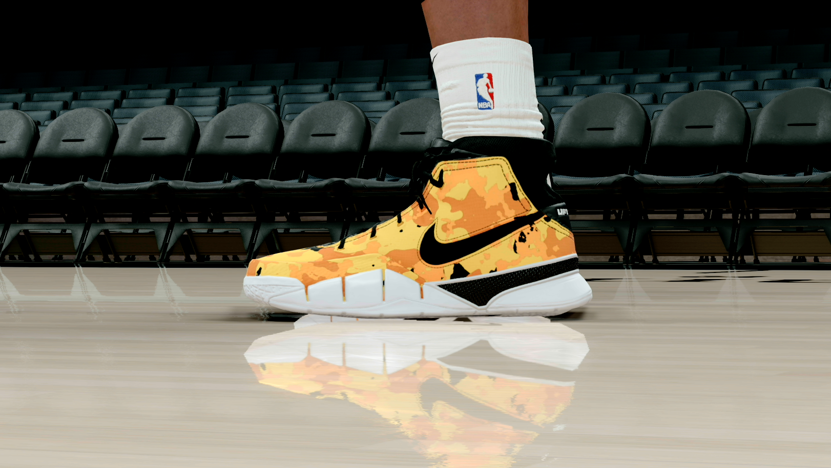 Kobe 1 UNDFTD Yellow Camo