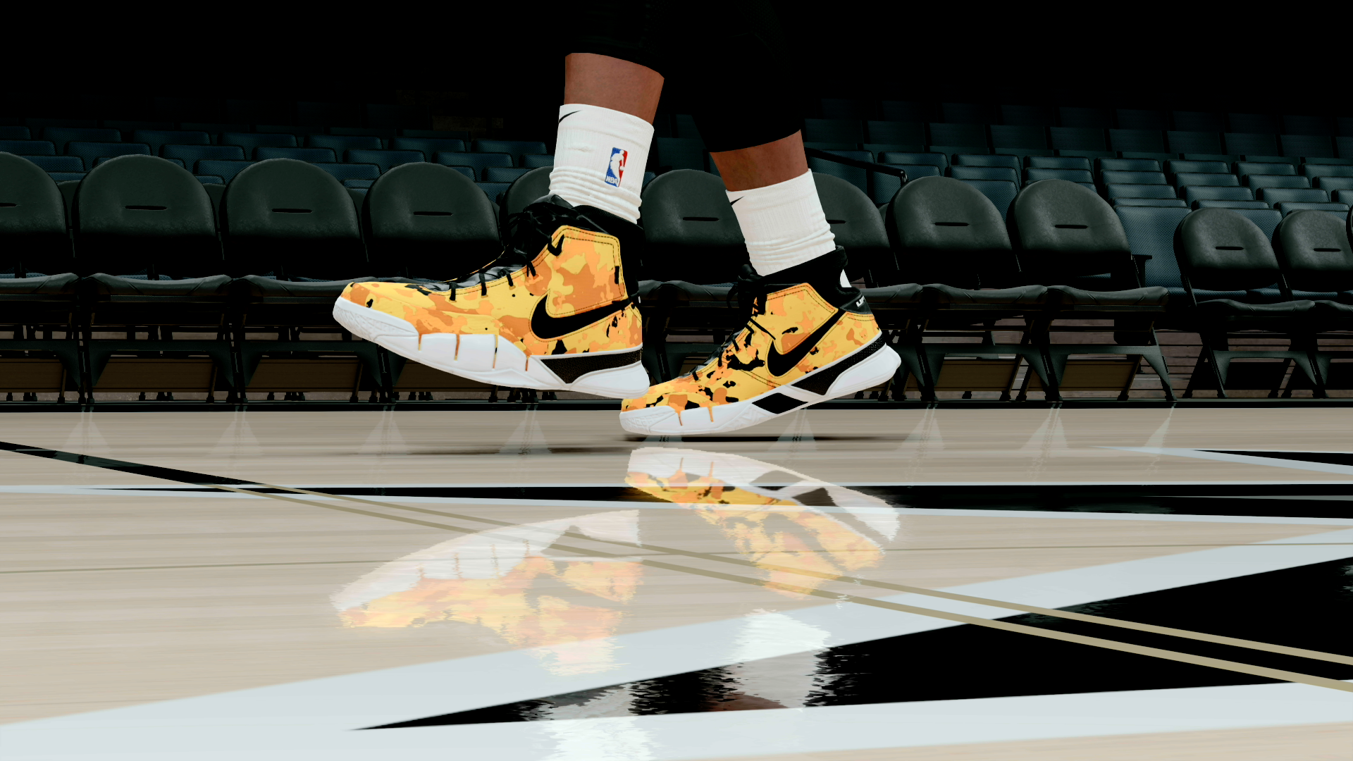 Kobe 1 UNDFTD Yellow Camo