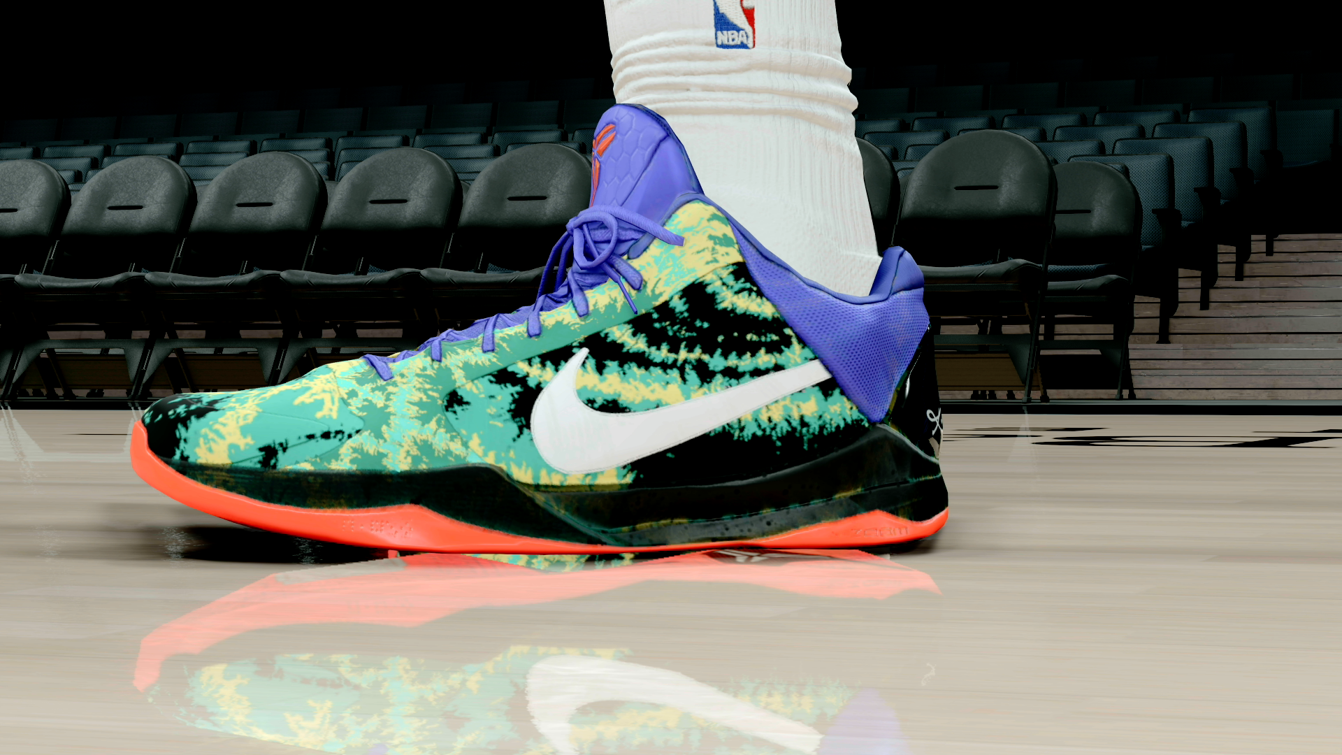 Kobe 5 EYBL Tie Dye