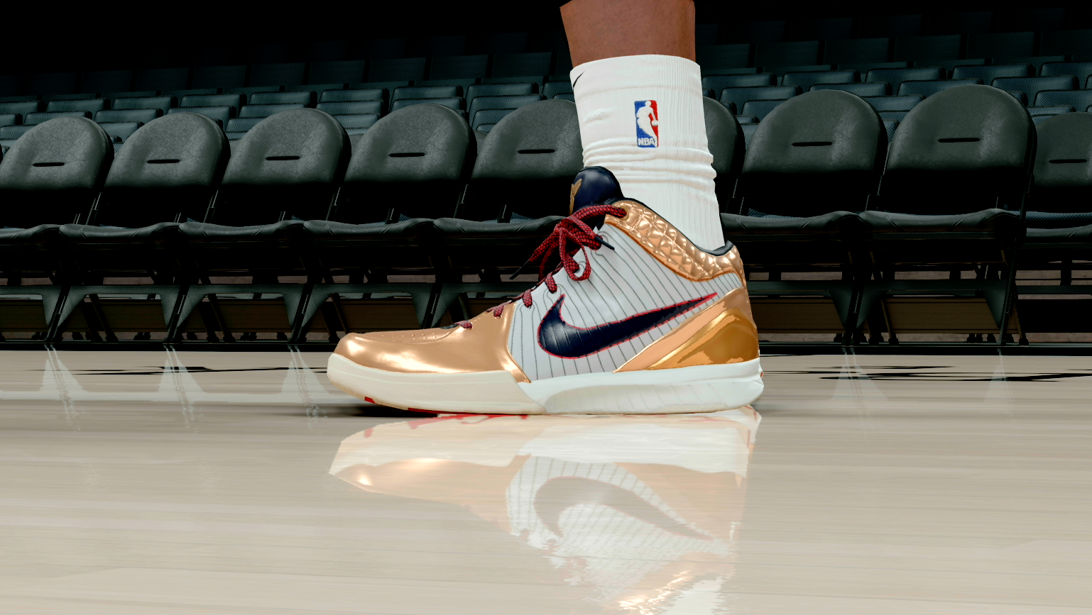 Kobe 4 Gold Metal