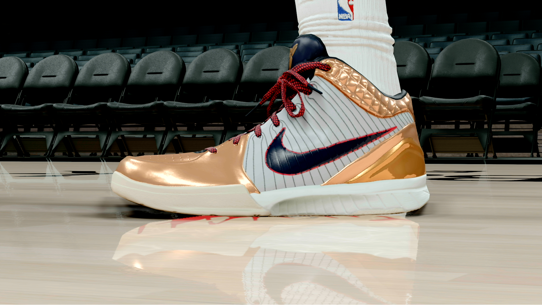 Kobe 4 Gold Metal