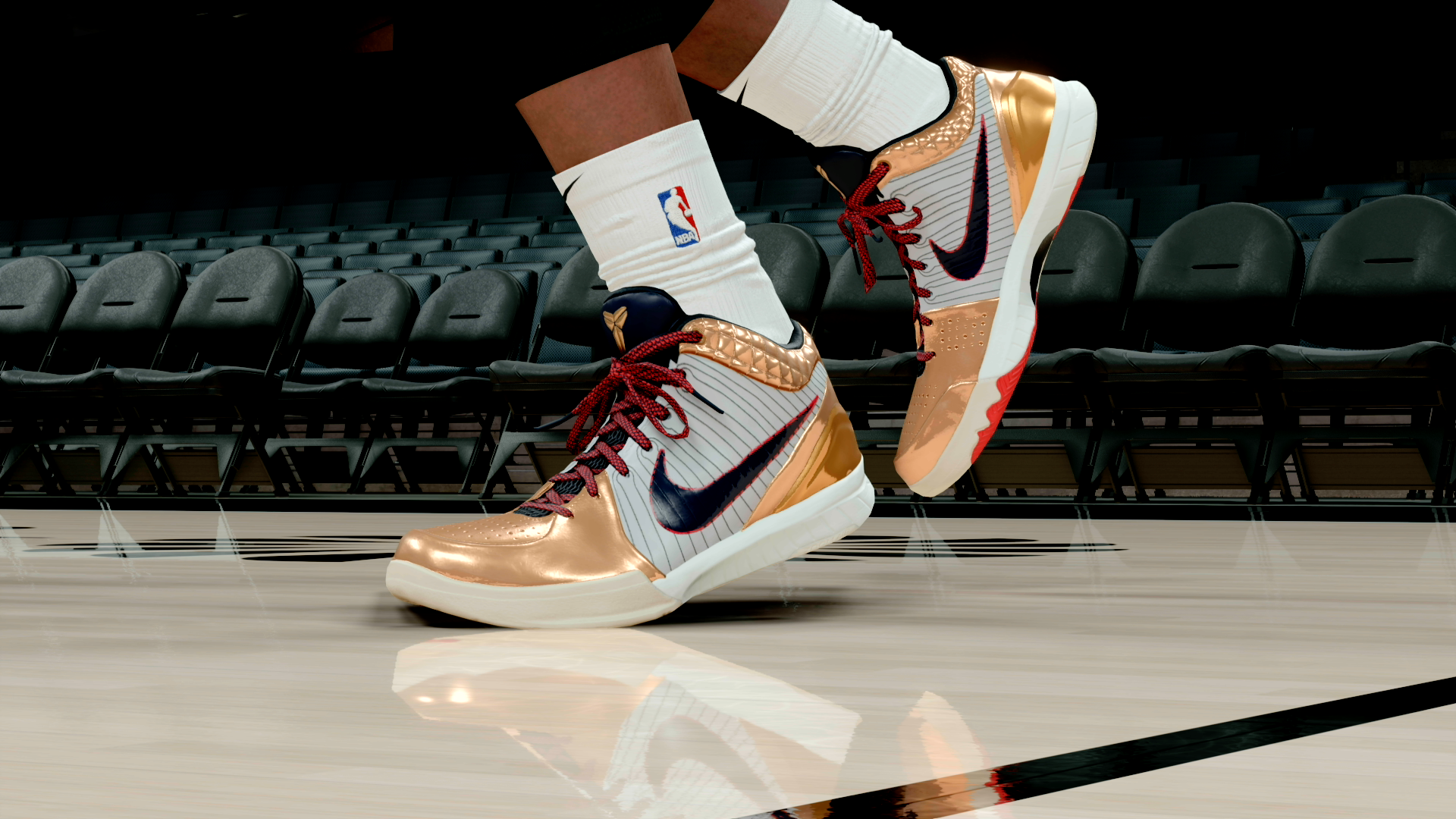 Kobe 4 Gold Metal
