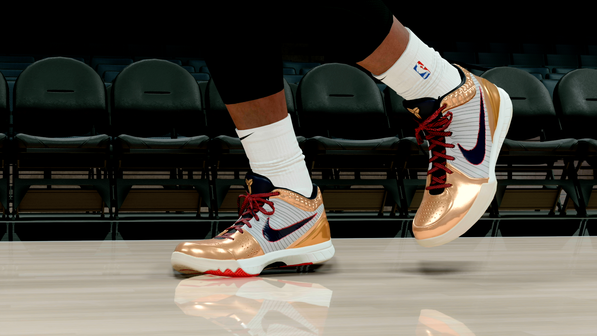 Kobe 4 Gold Metal