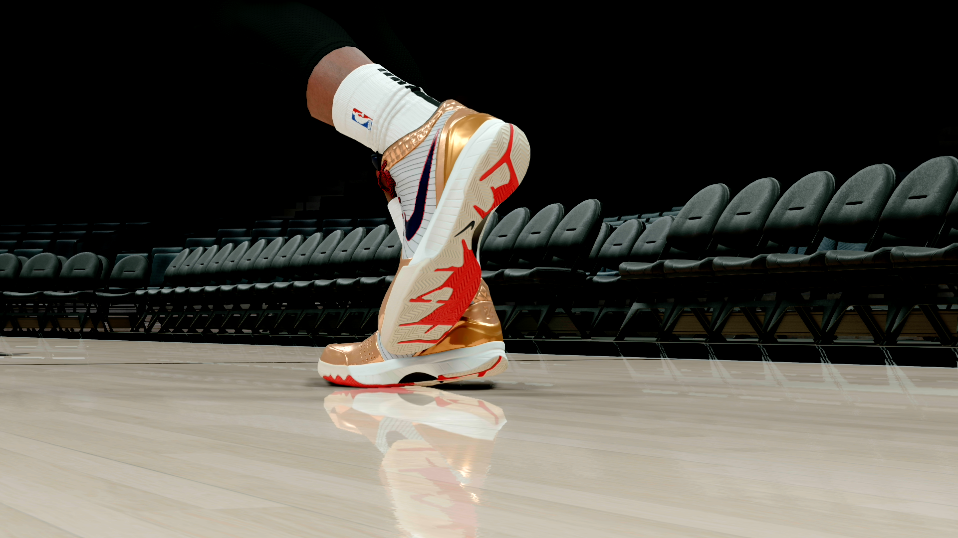 Kobe 4 Gold Metal