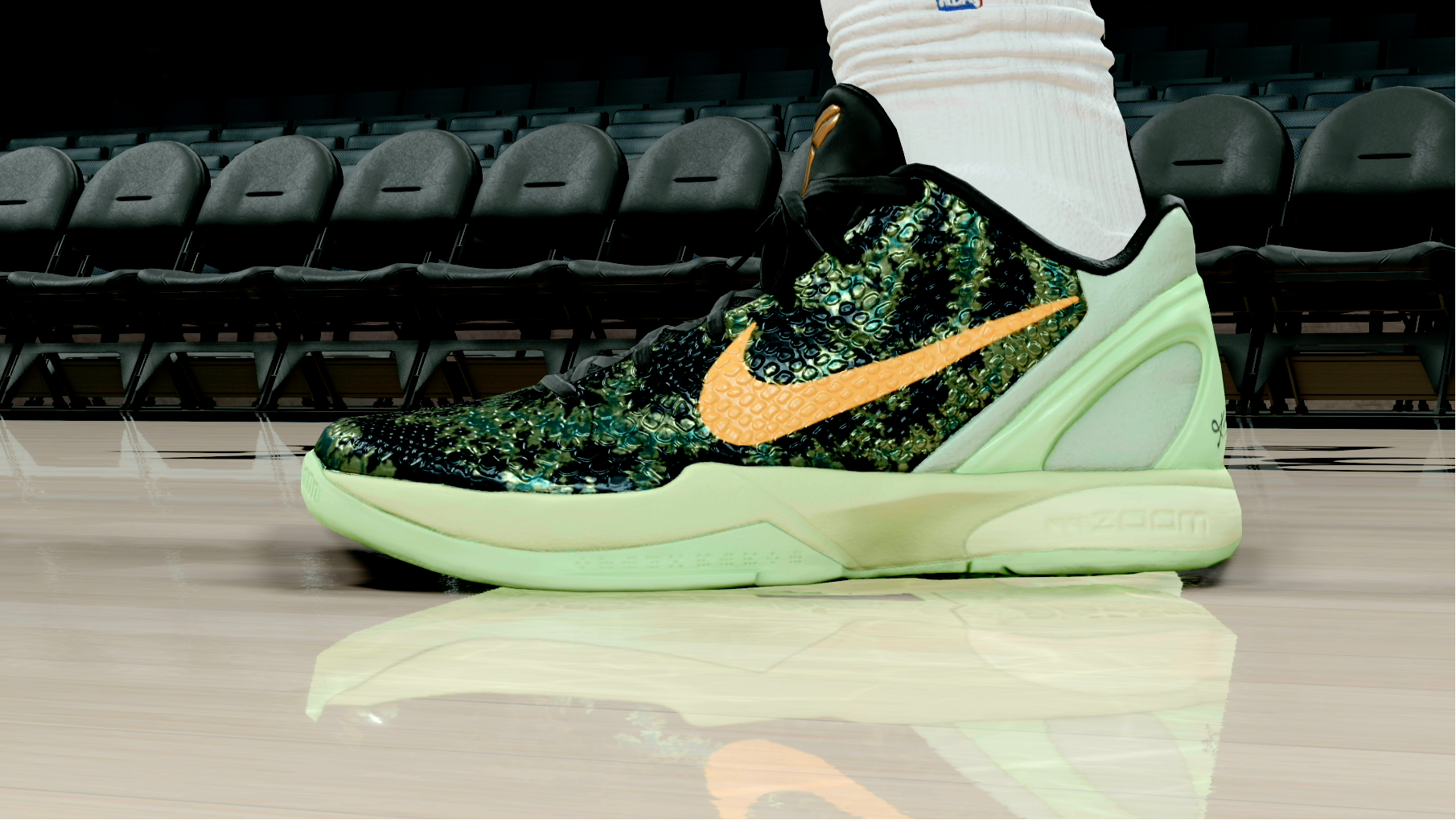 Kobe 6 Caitlin Clark Black Green