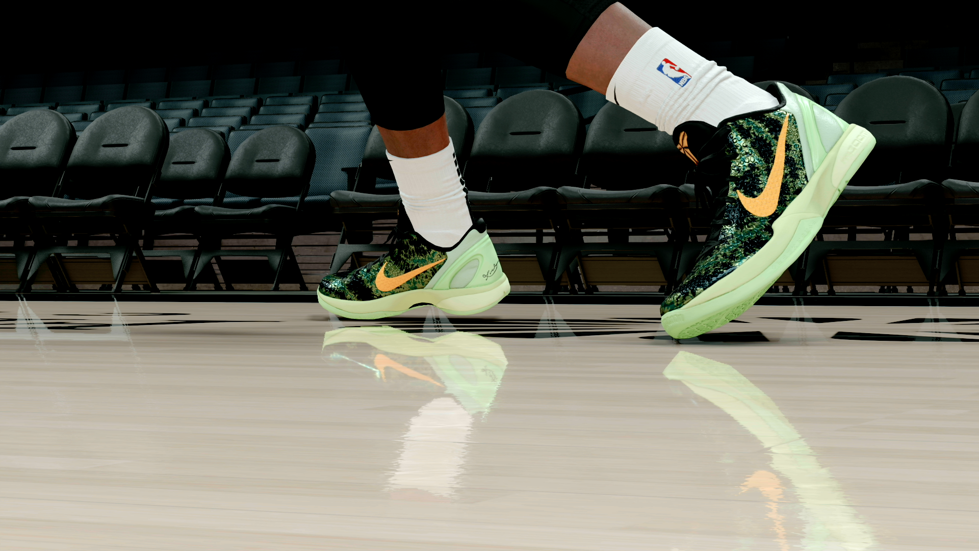 Kobe 6 Caitlin Clark Black Green