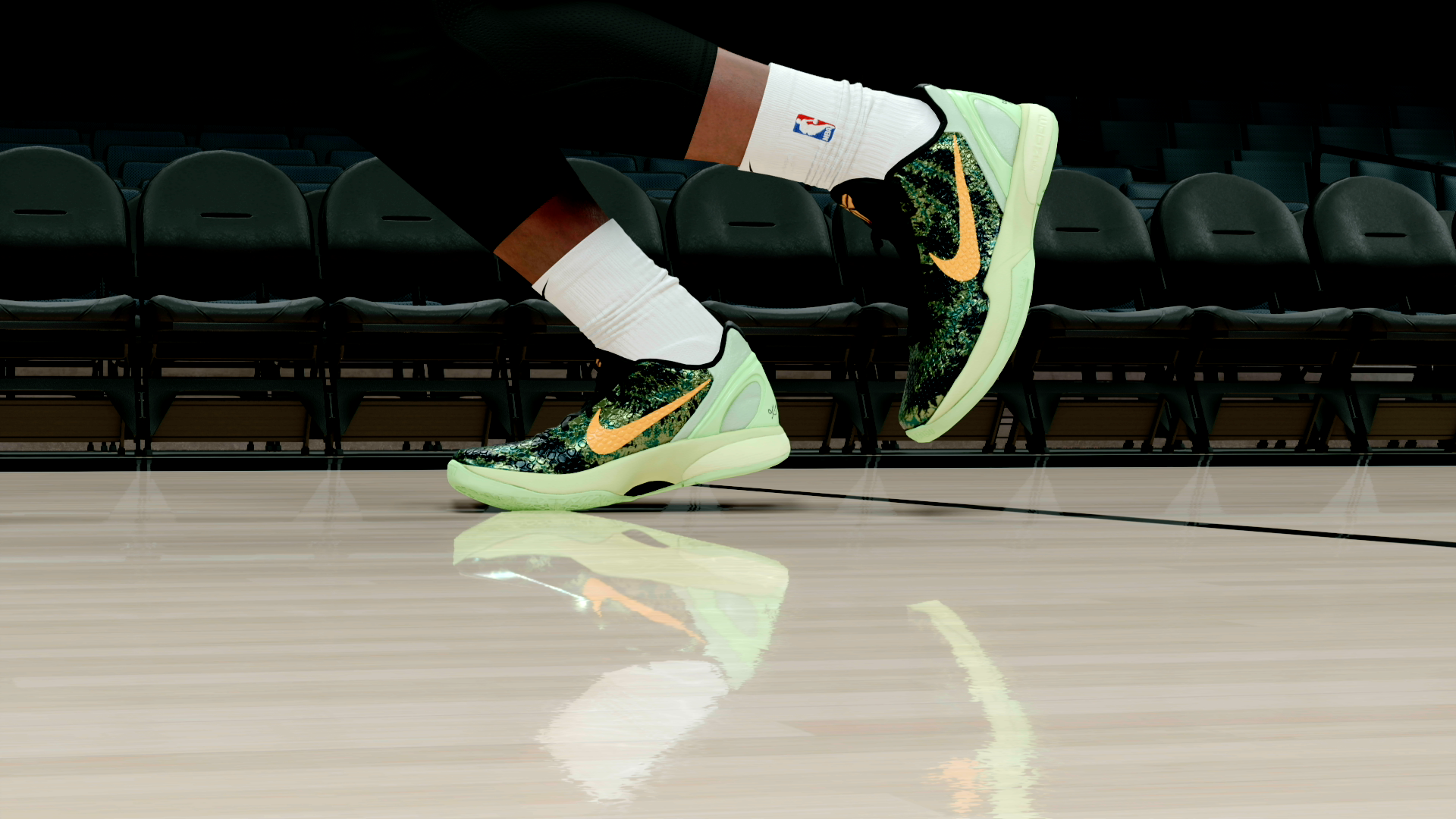 Kobe 6 Caitlin Clark Black Green