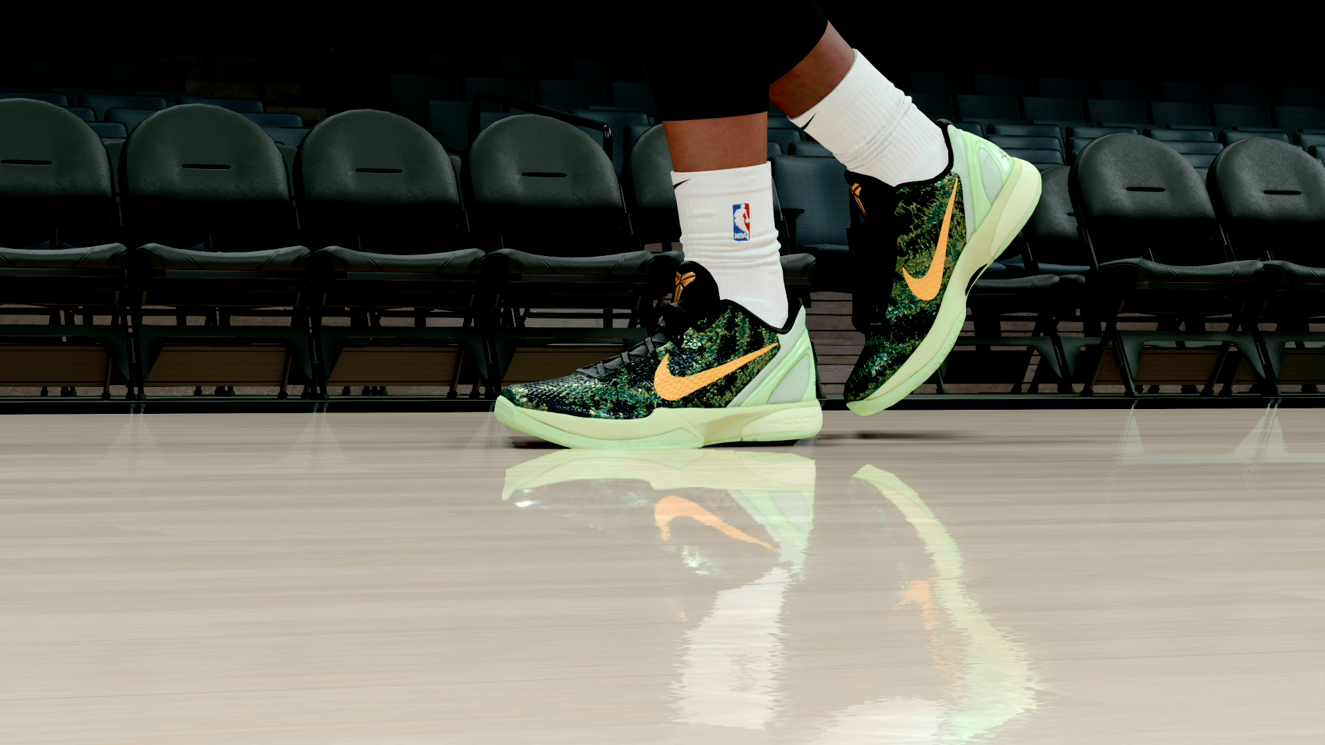 Kobe 6 Caitlin Clark Black Green