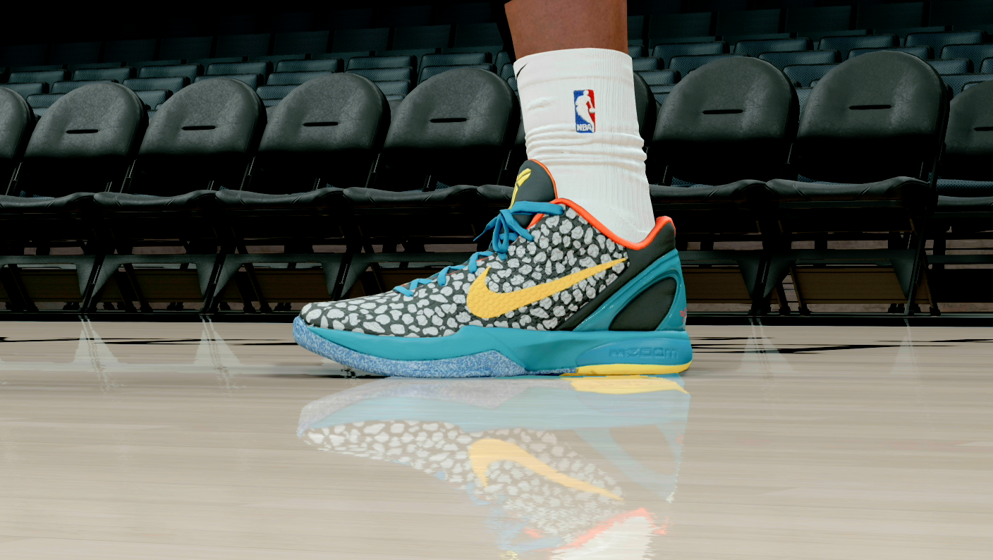 Kobe 6 Glass Blue