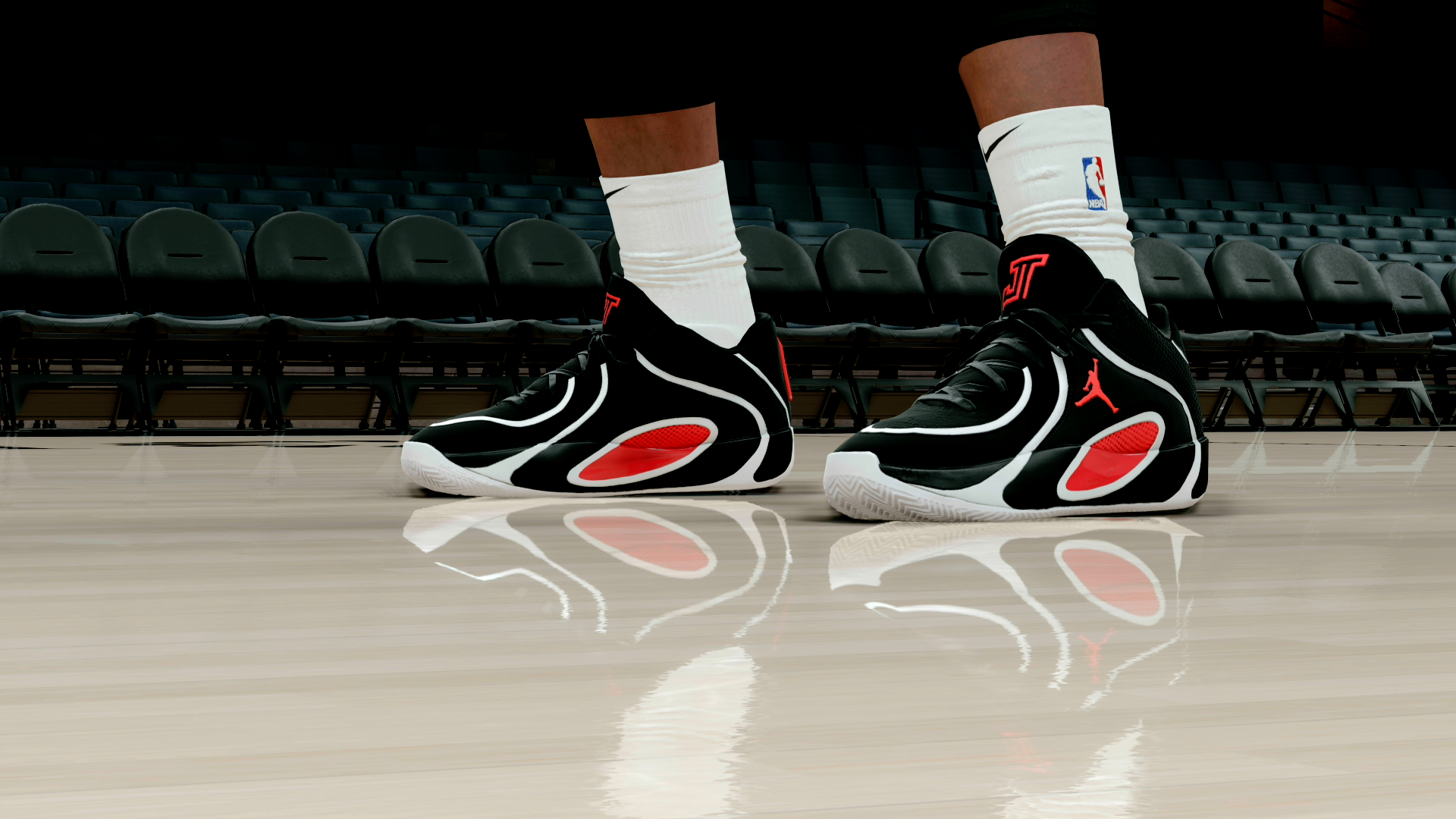 Tatum 4 Black University Red