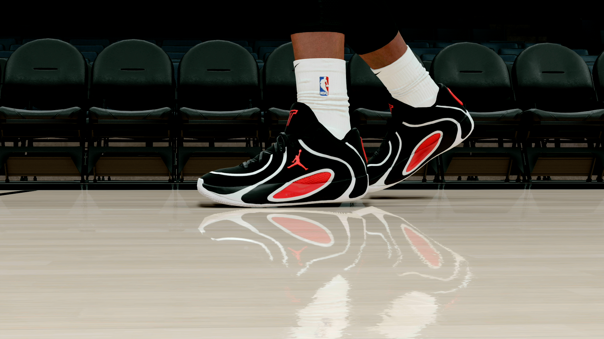 Tatum 4 Black University Red
