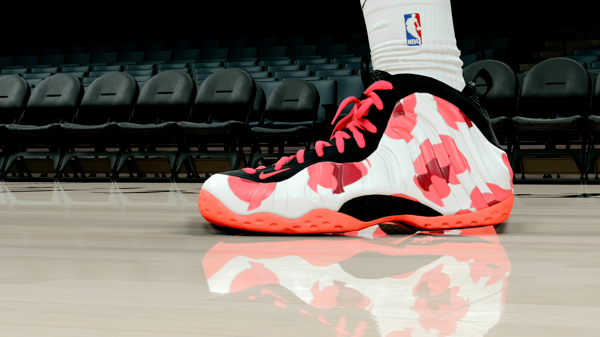 Air Foamposite One Thermal Map
