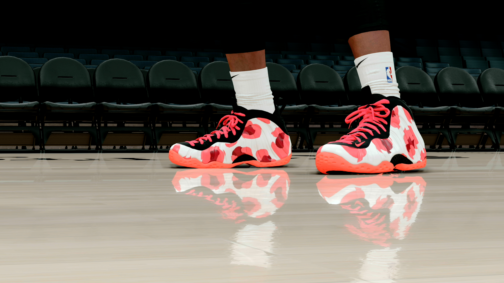 Air Foamposite One Thermal Map