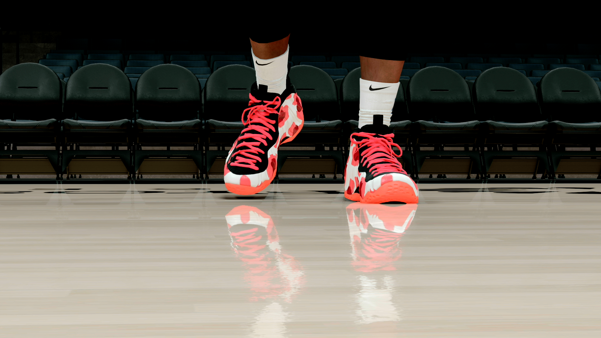 Air Foamposite One Thermal Map