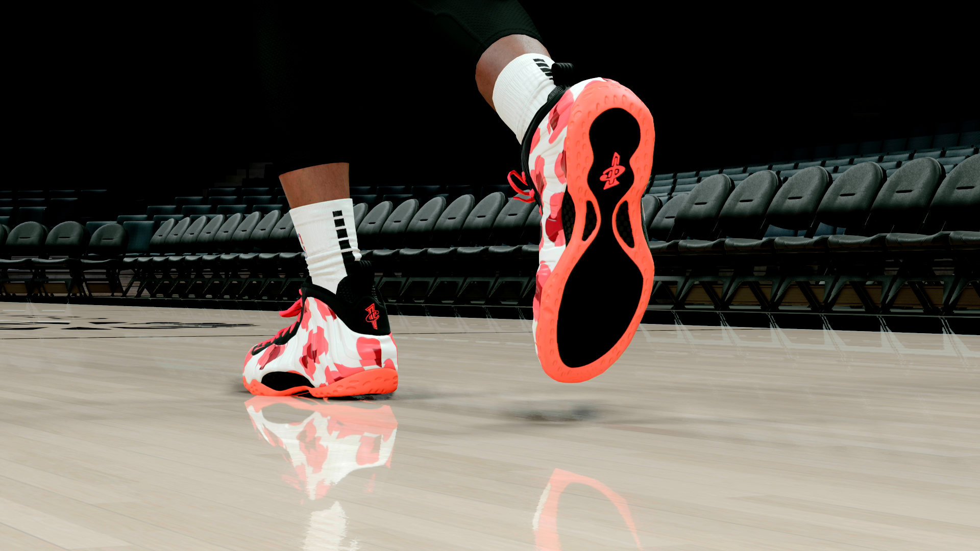 Air Foamposite One Thermal Map