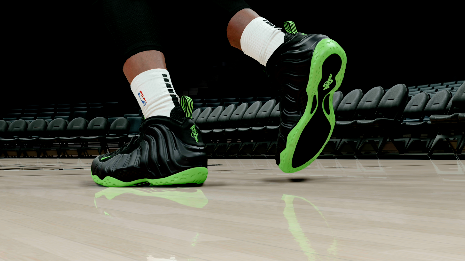 Air Foamposite One Black Volt