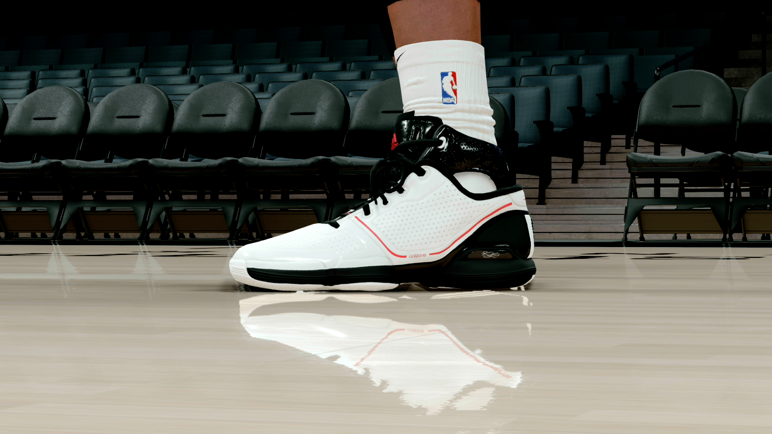 AdiZero Rose 1 White Black Red