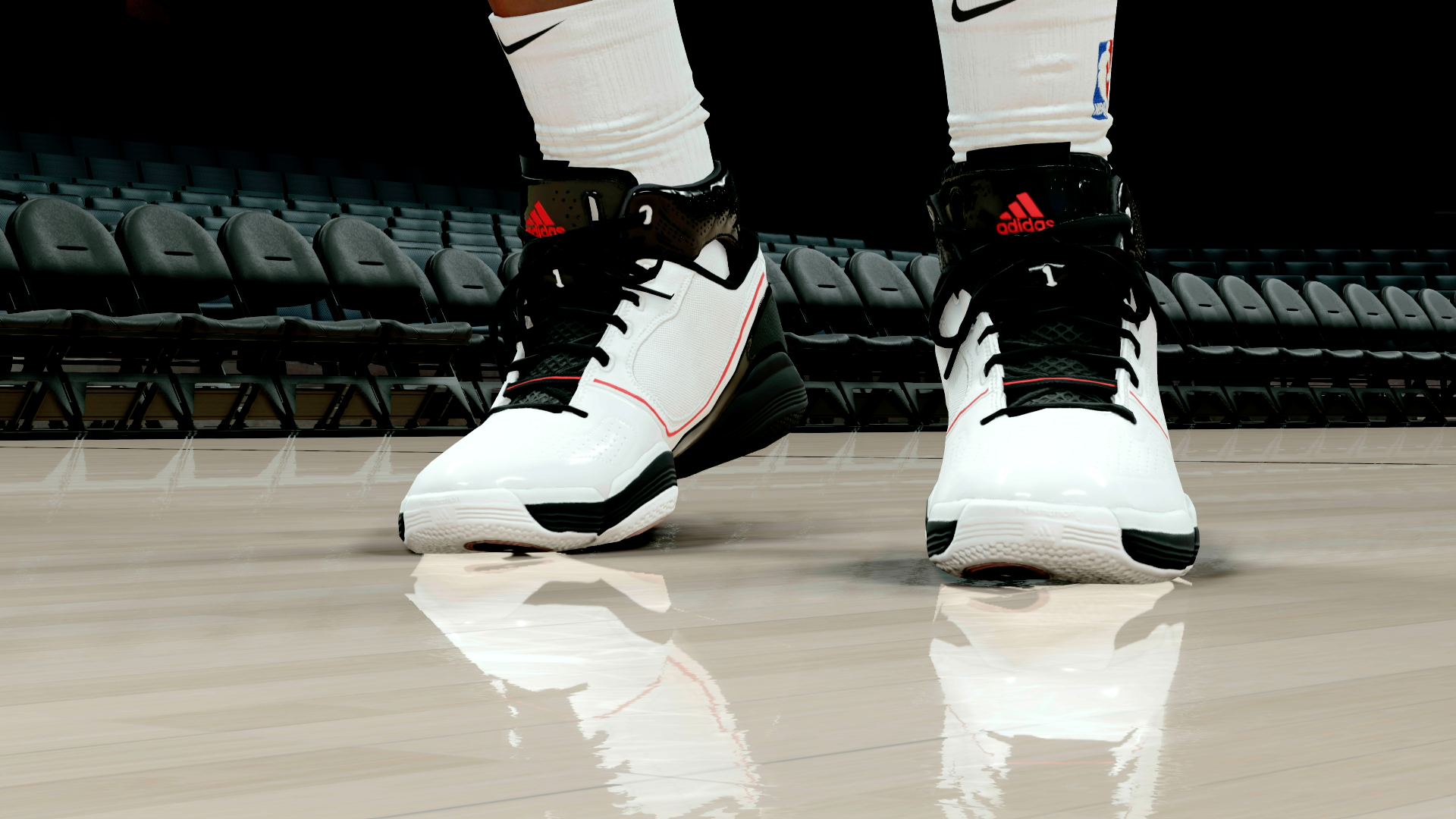 AdiZero Rose 1 White Black Red