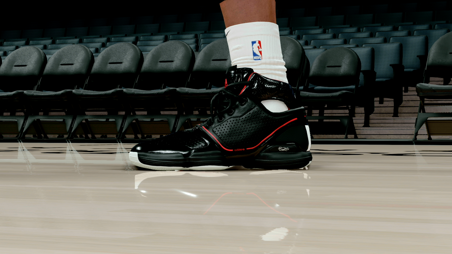 AdiZero Rose 1 Black Red