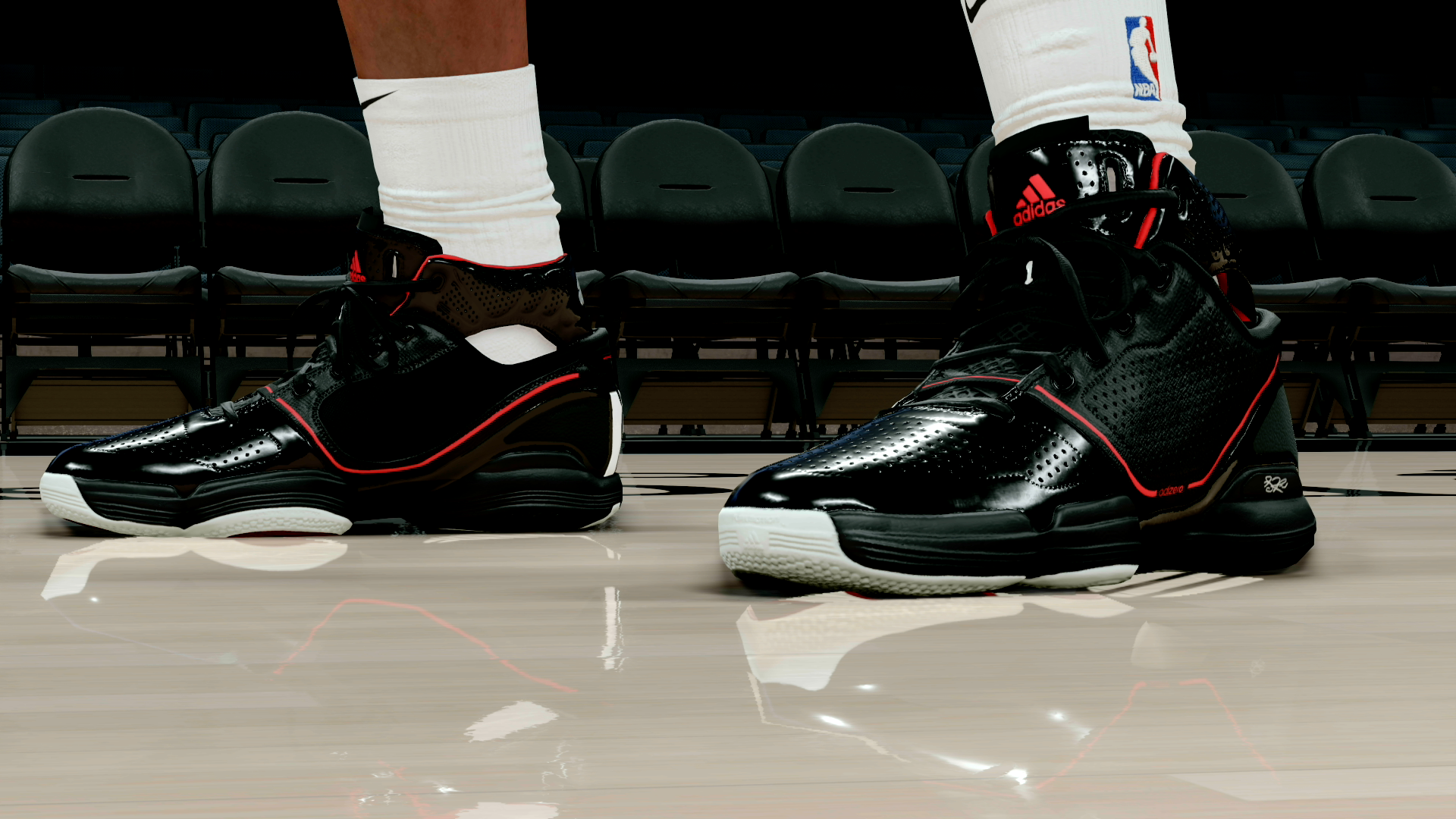 AdiZero Rose 1 Black Red