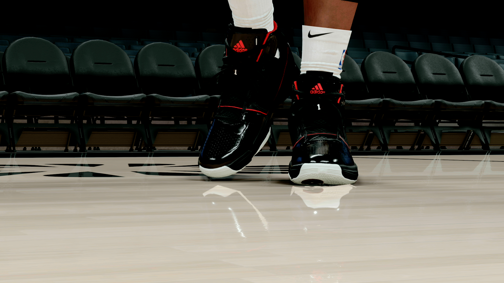 AdiZero Rose 1 Black Red