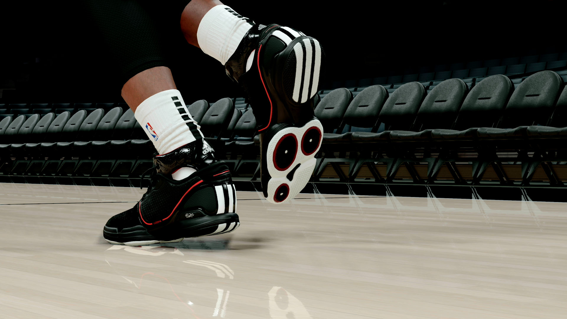 AdiZero Rose 1 Black Red