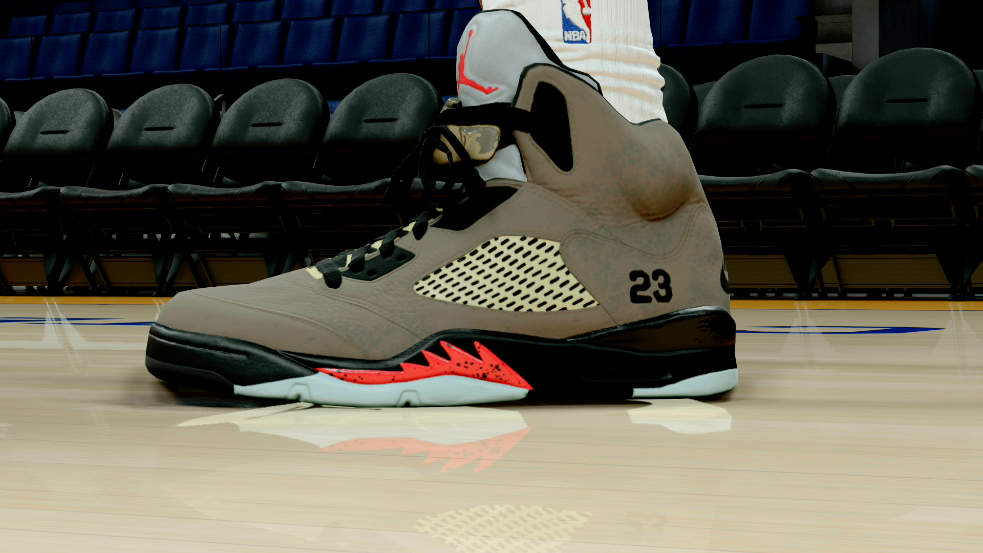 Jordan 5 OG UNDFTD Moon Fossil