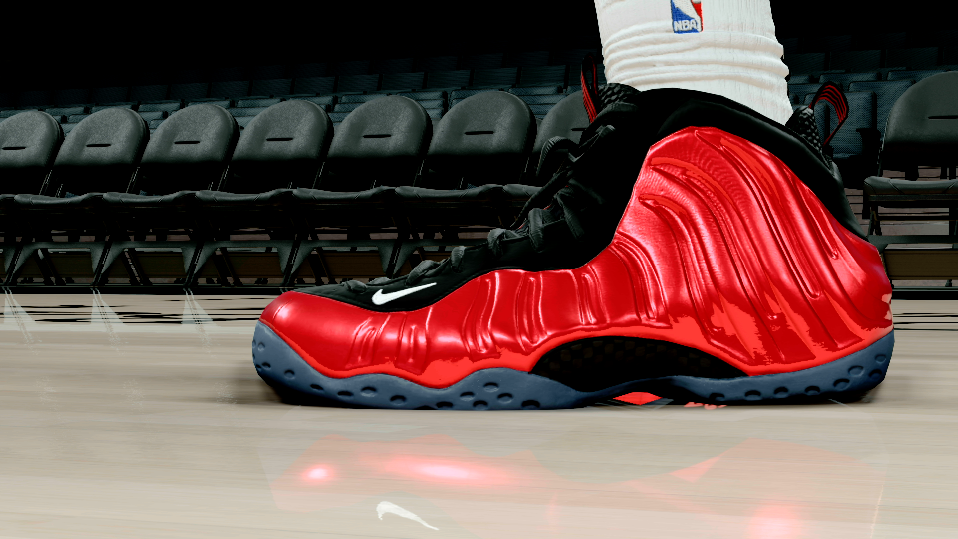 Air Foamposite One Metallic Red