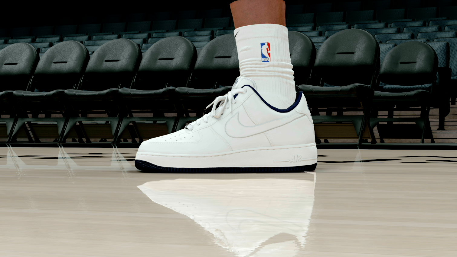 AF1 Low Concrete Boys White Midnight