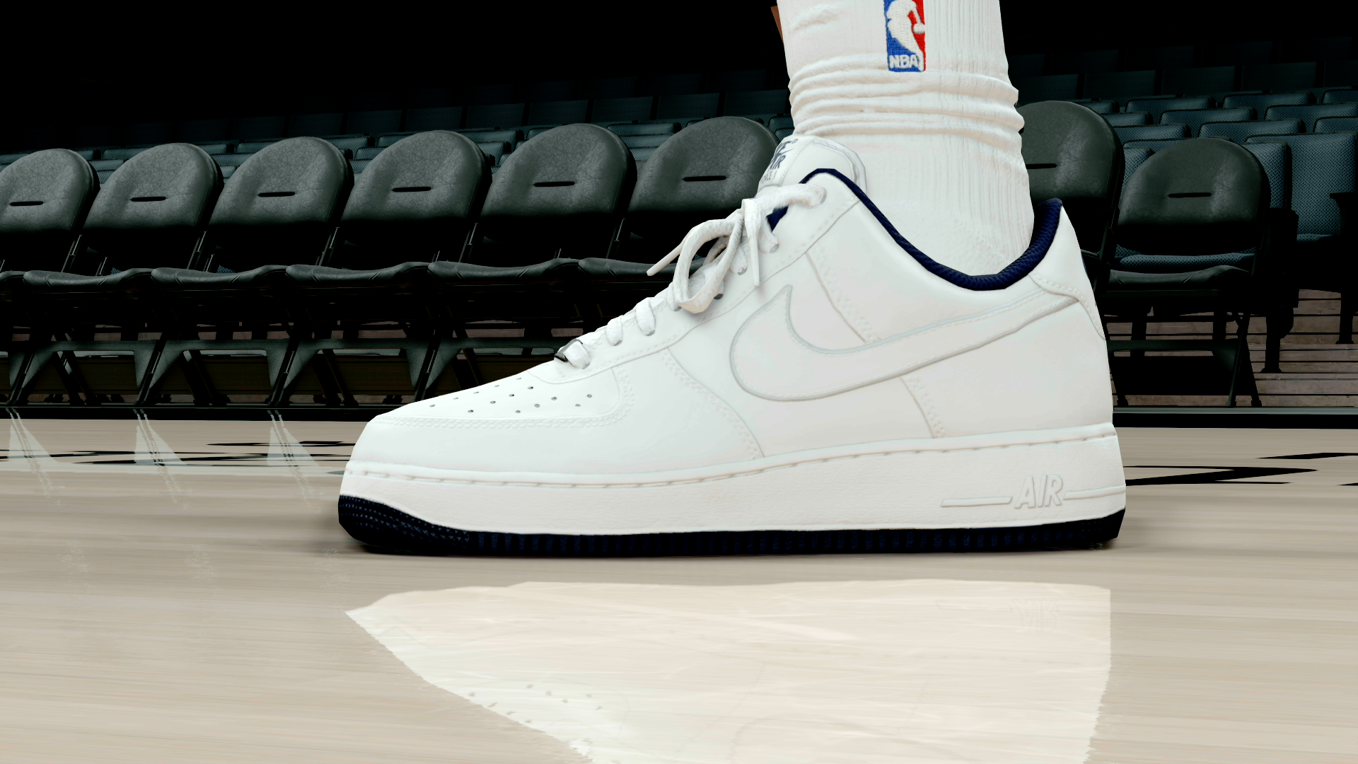 AF1 Low Concrete Boys White Midnight