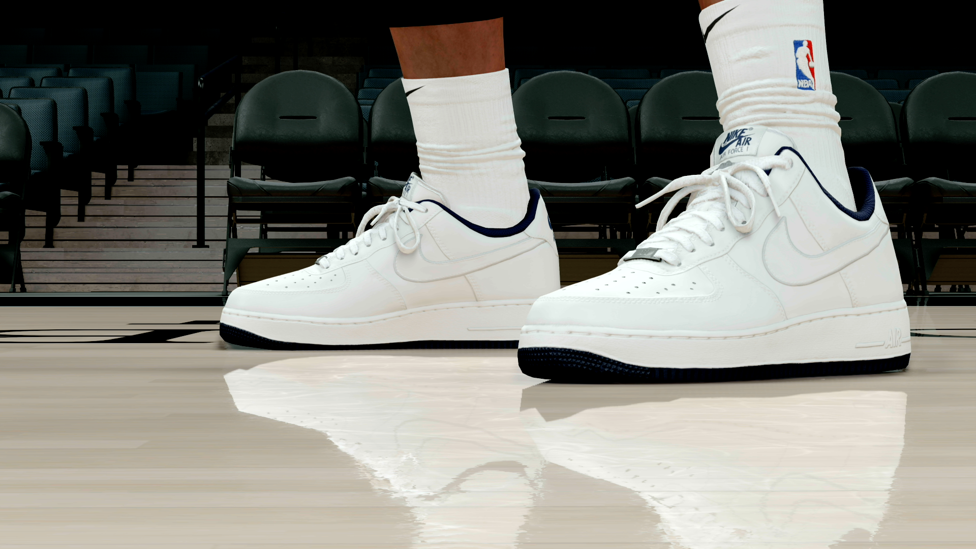 AF1 Low Concrete Boys White Midnight