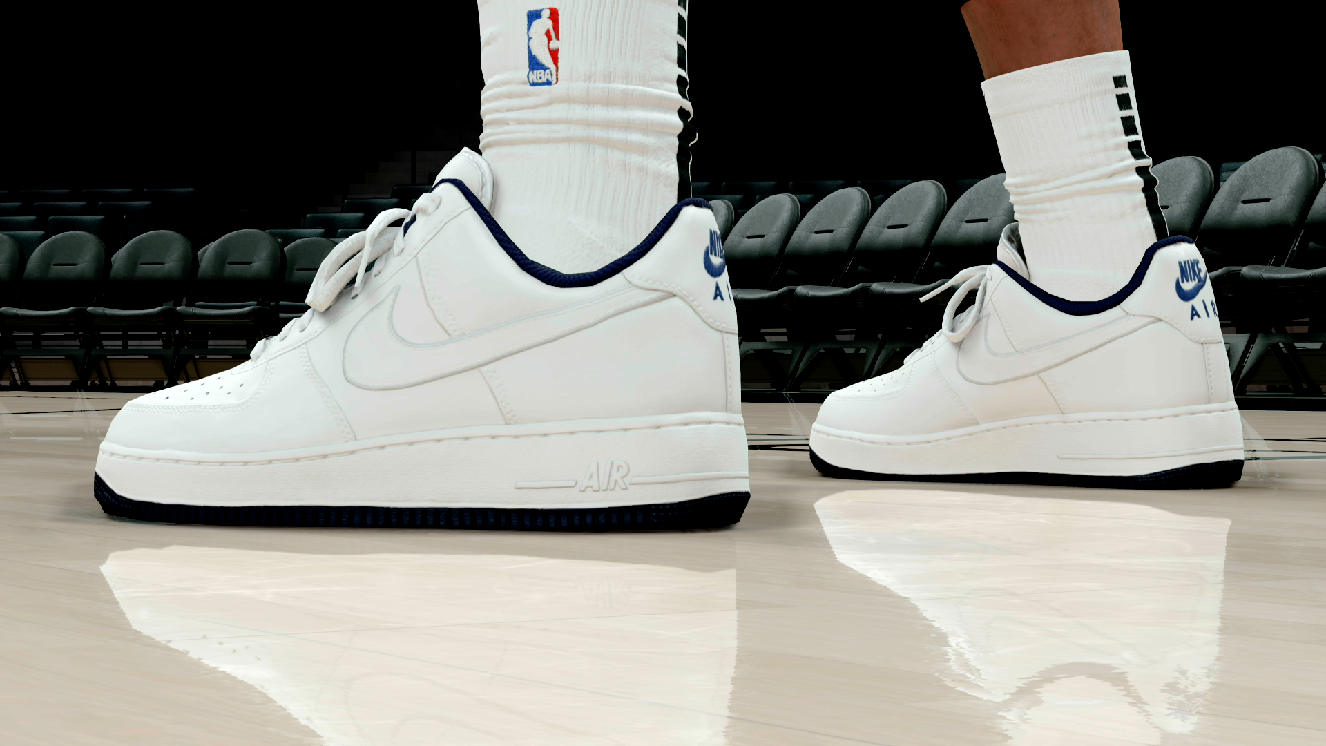 AF1 Low Concrete Boys White Midnight