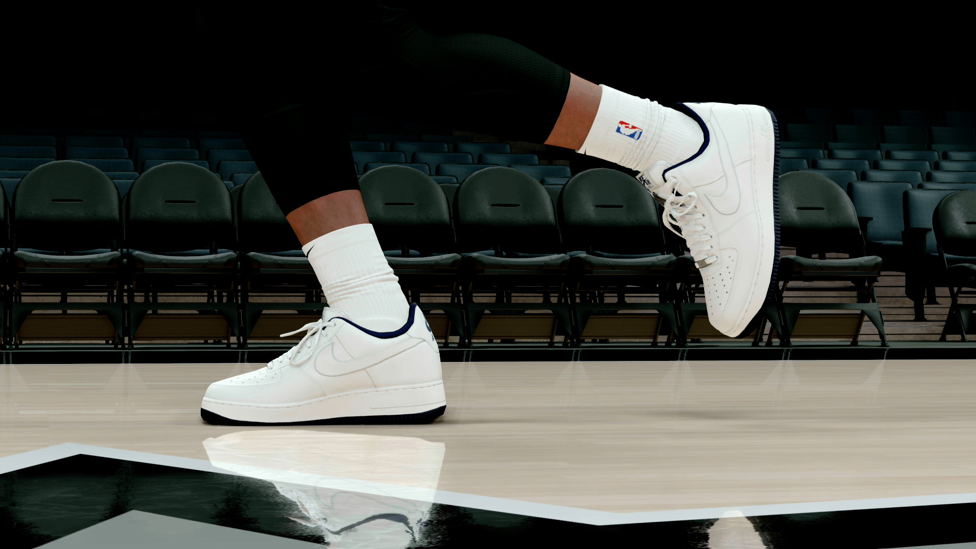 AF1 Low Concrete Boys White Midnight